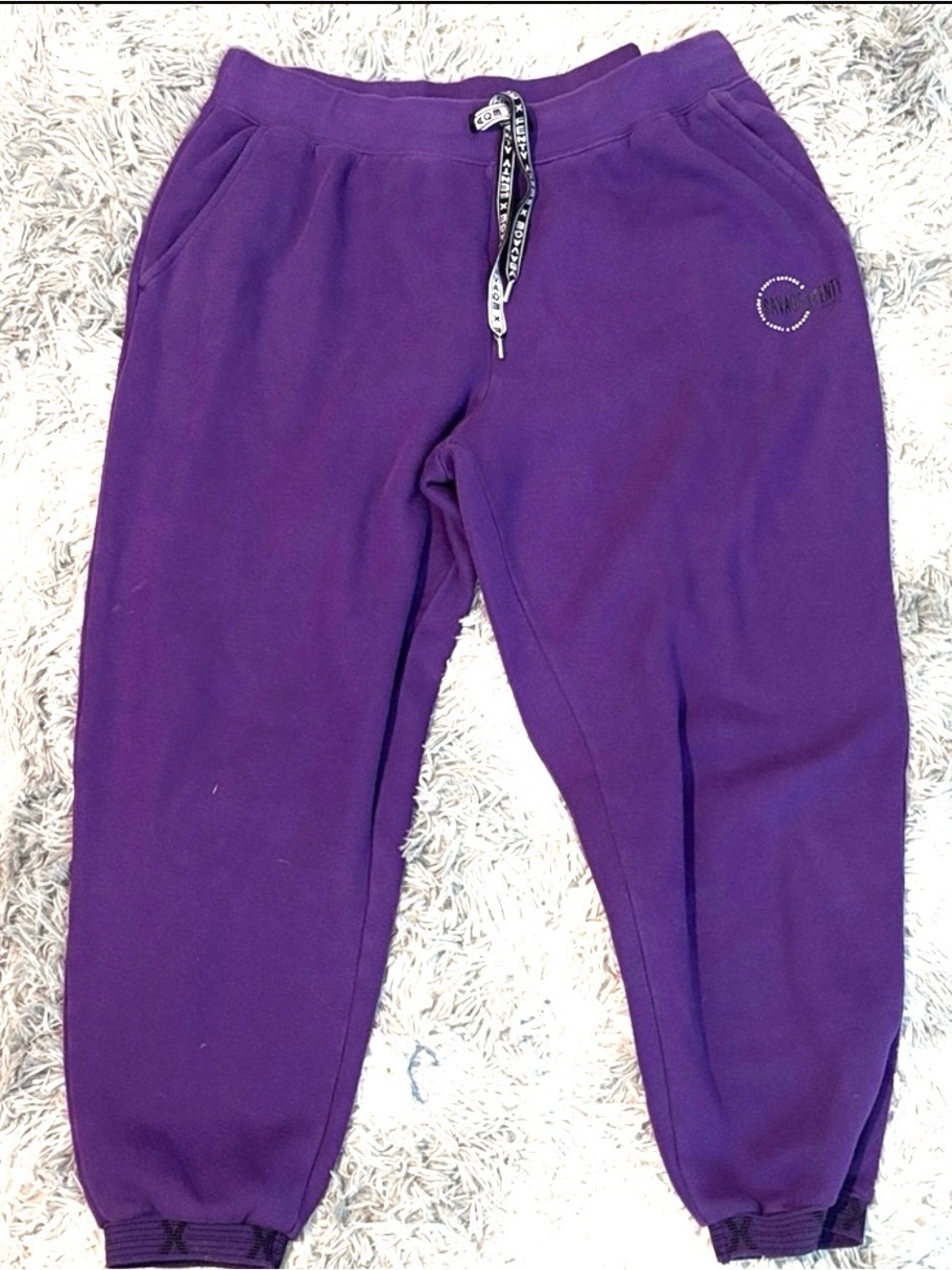 Savage Fenty Size XL Cotton Blend Joggers Good Condition